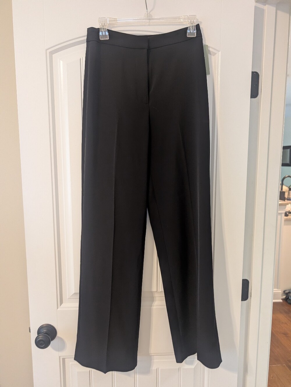 NWT size 4 H&M Black High Waist Wide Leg Trousers